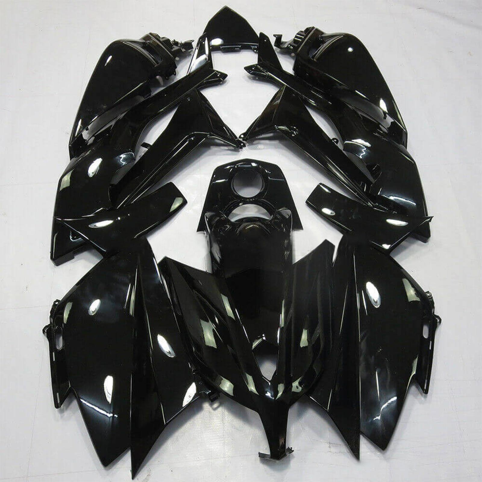 Amotopart 2012-2014 Yamaha T-Max TMAX530 Gloss Black Fairing Kit