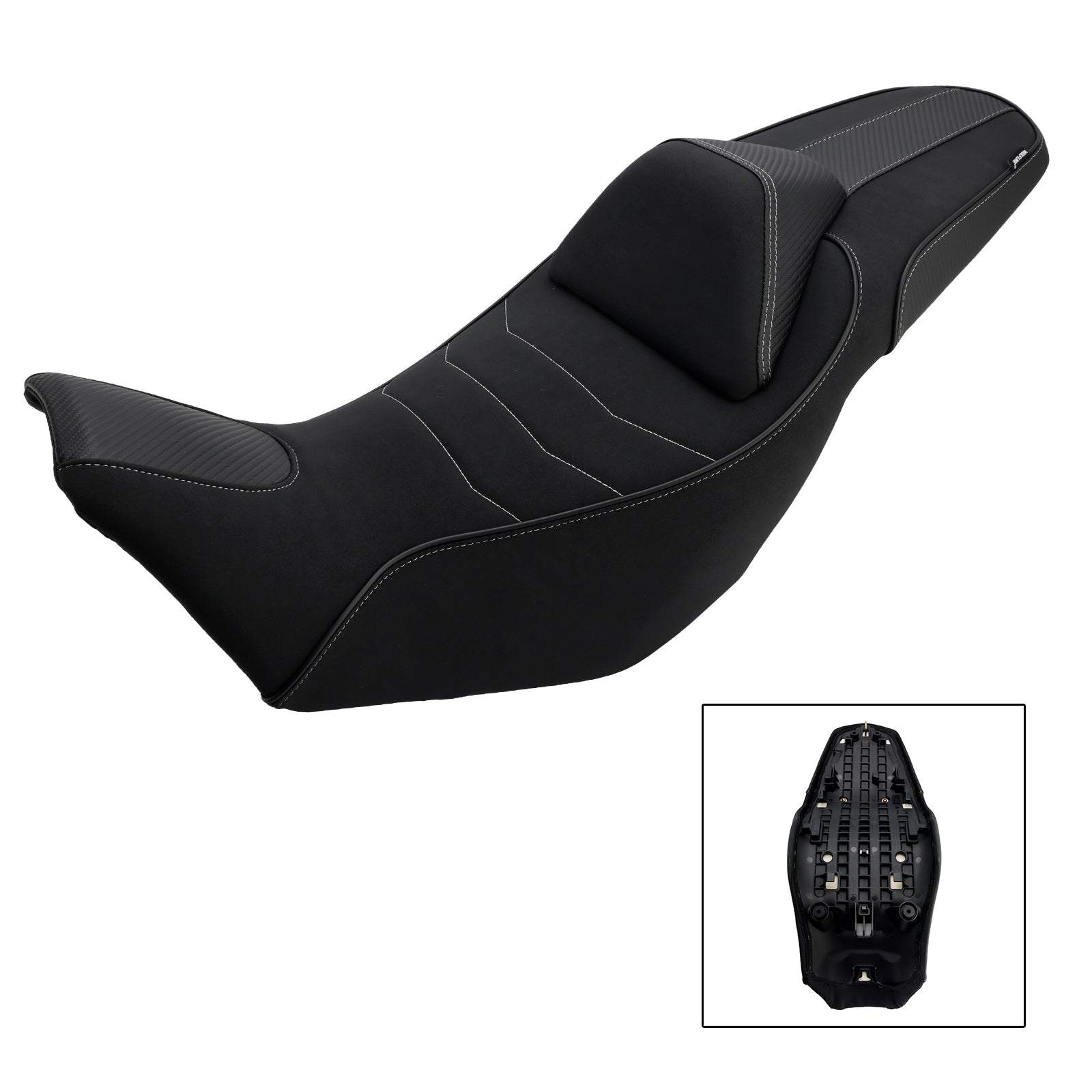 Honda Nx400 Nx500 24-25 Replace Front Rear Driver Passenger Seat +15Mm Red