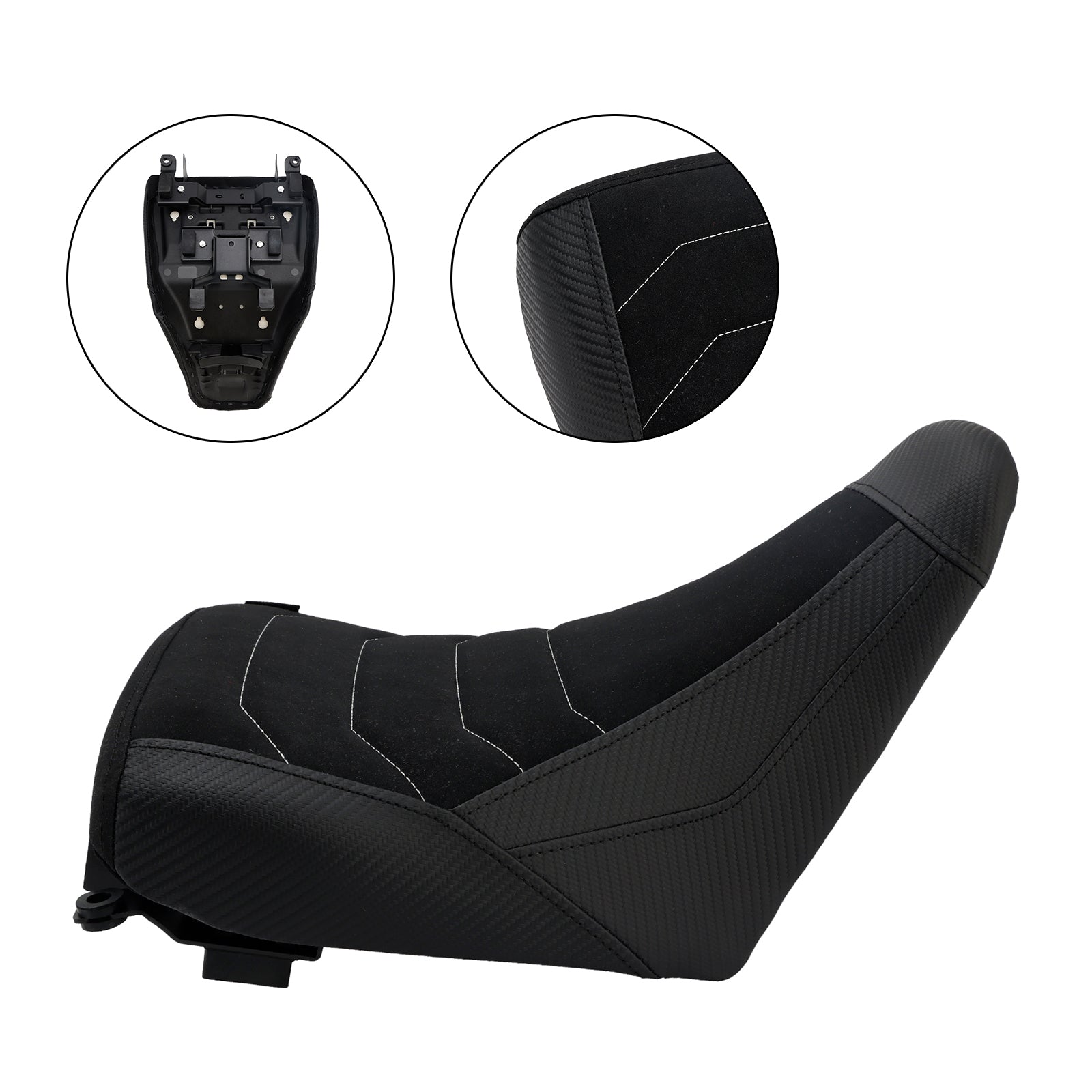 Suzuki V-Strom Dl1050 23-25 Front Raider Seat Driver Cushion Pu Fit Red  Yellow