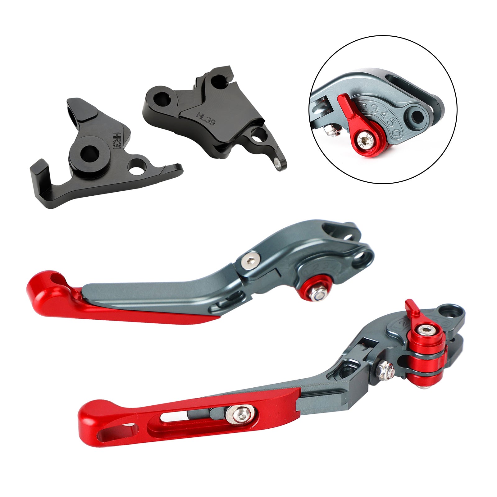 23-24 CFMOTO 450SS 450SR 21-23 450NK Adjustable Clutch Brake Lever