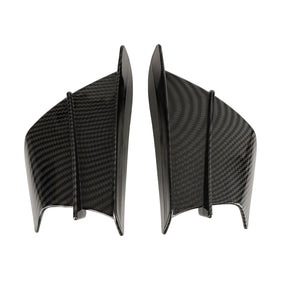 Winglet Wind Fin Aerodynamic Kit Spoiler Trim Cover For Motorcycle Universal