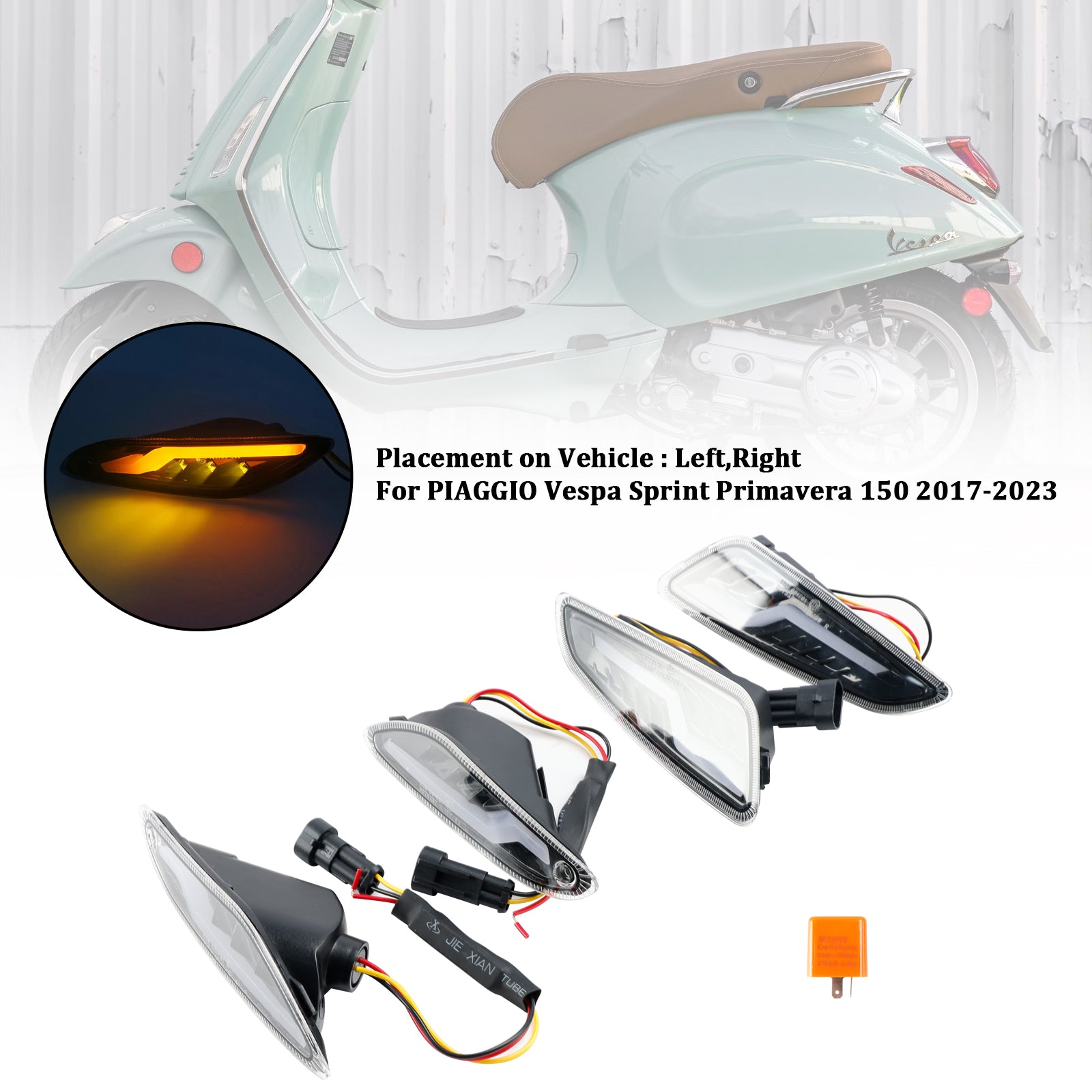 17-23 Sprint Primavera 150 LED Blinker Lampe Kontrollleuchte