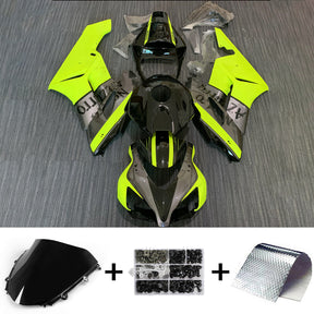 Amotopart 2004-2005 Kit carena Honda CBR1000RR grigio lucido e giallo