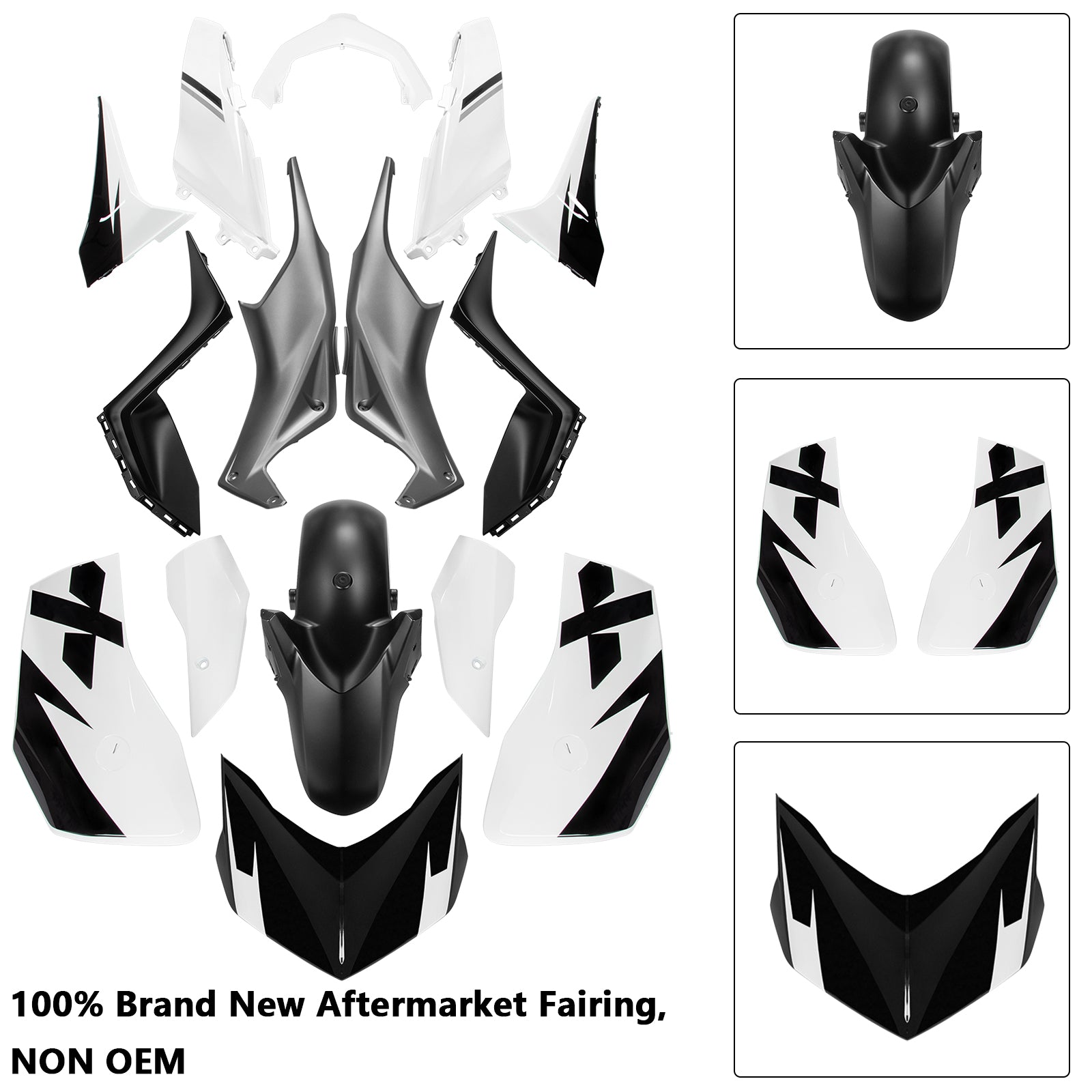 Amotopart 2023-2024 Yamaha X MAX 300 Fairing Kit