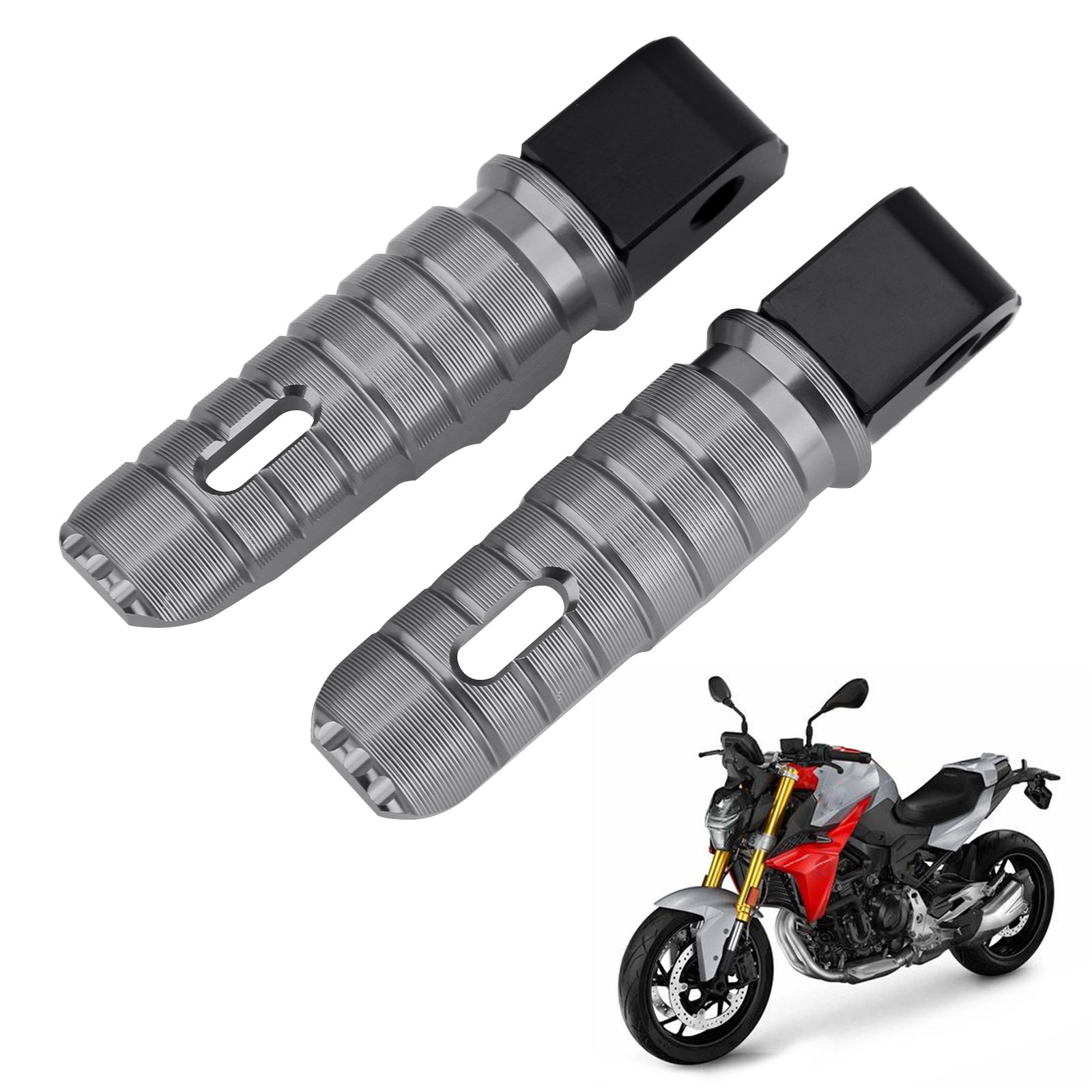 BMW R NINET F900R F900XR R1200R R1200RS R1250R Rear Footrests Foot Peg Ti
