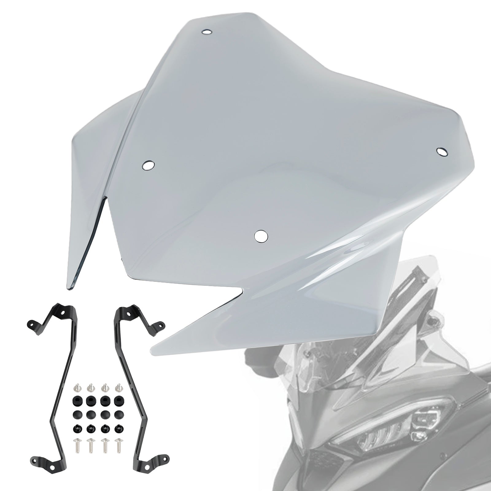 Windshield WindScreen fit for DUCATI MULTISTRADA V4/S/S SPORT 2021-2023