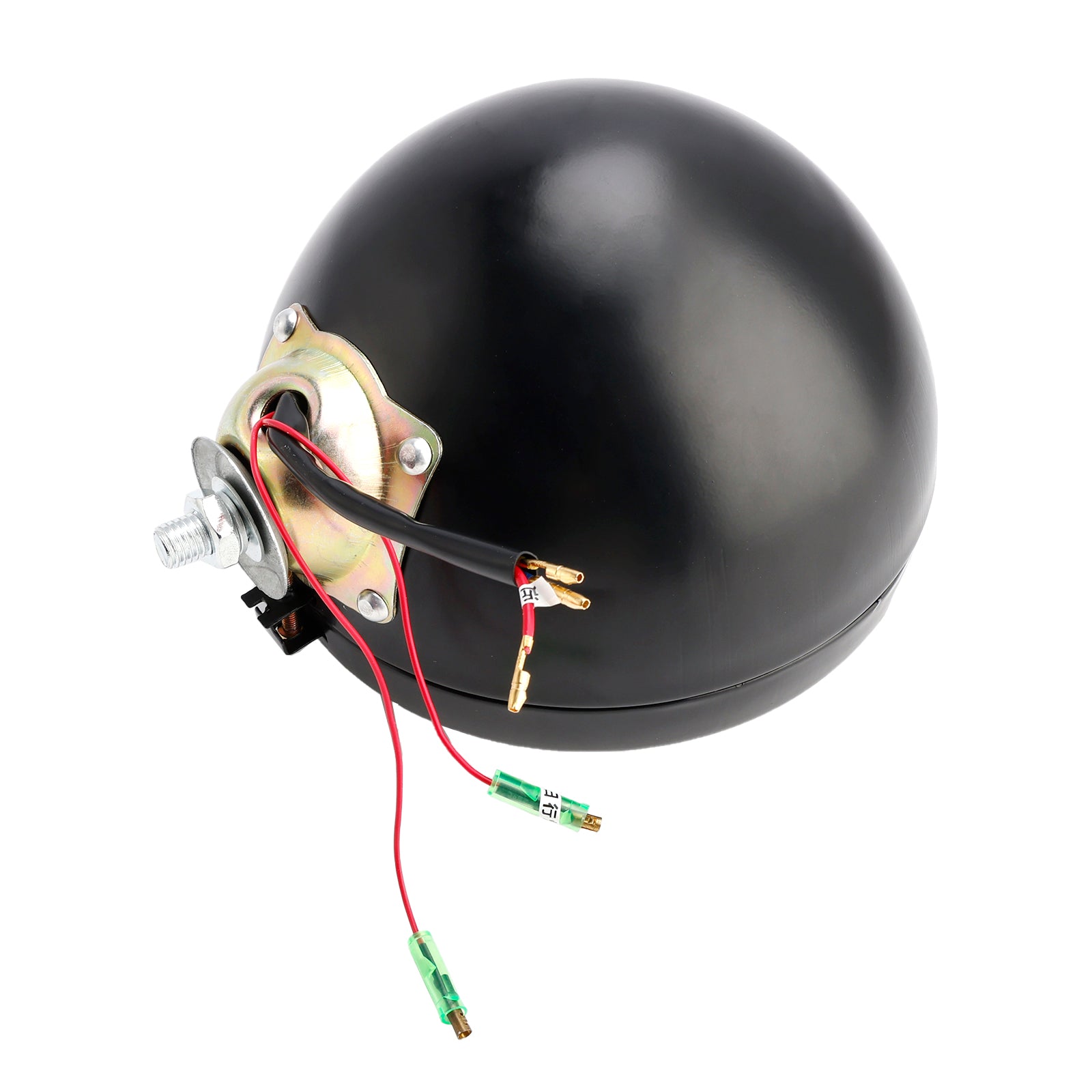 Racer Bobber Chopper Multifunctional Beam Headlight Lamp Custom Black #84