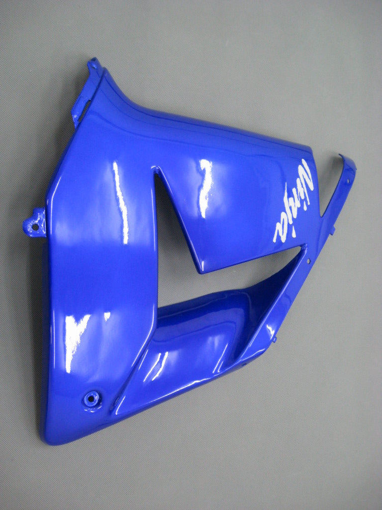 Amotopart 2004–2005 Kawasaki ZX10R Verkleidungsset in Blau und Schwarz