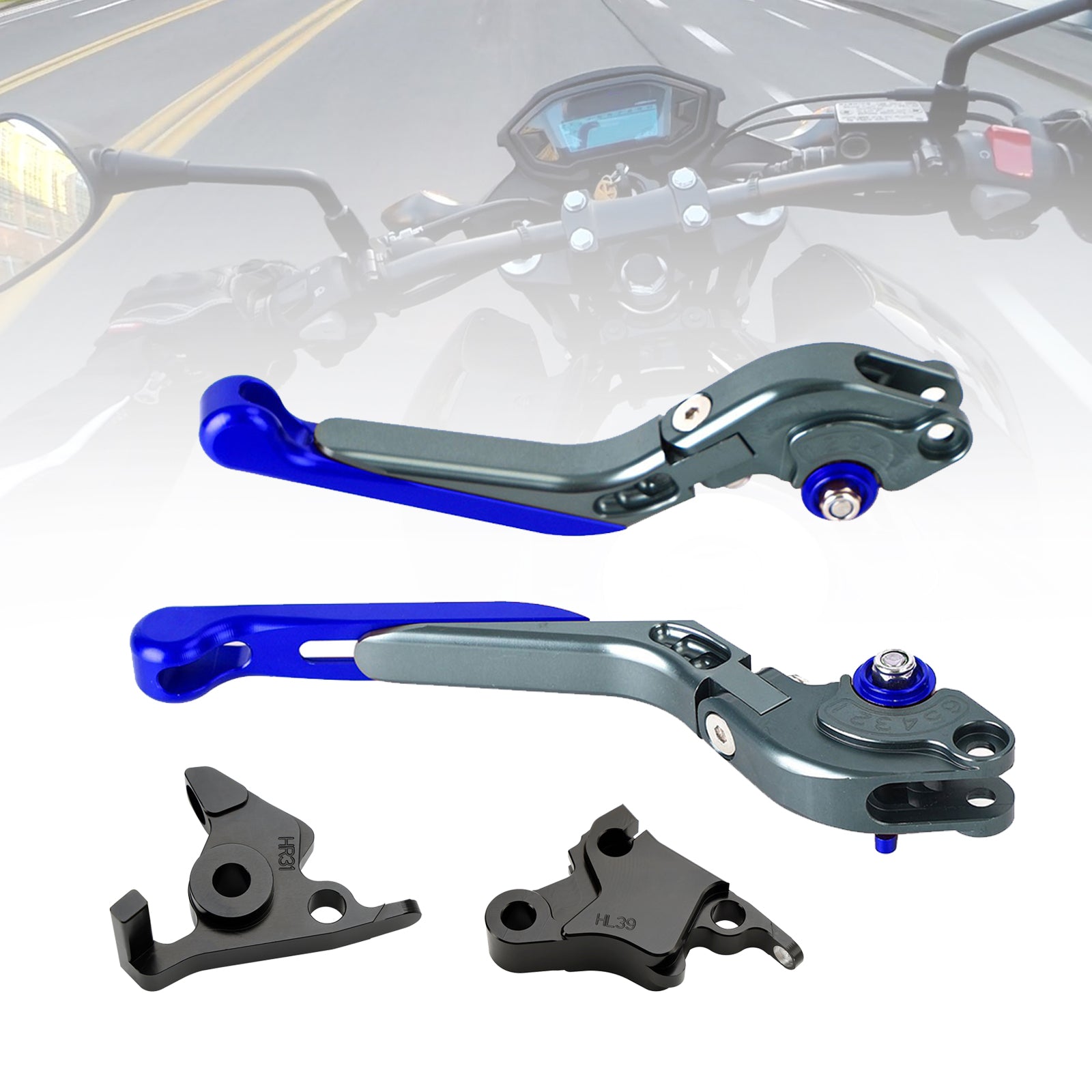 23-24 CFMOTO 450SS 450SR 21-23 450NK Adjustable Clutch Brake Lever