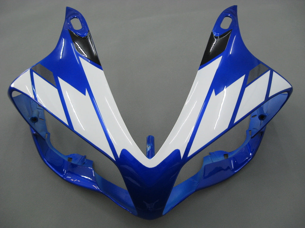 Amotopart 2007-2008 Yamaha YZF 1000 R1 Kit carena bianco e blu