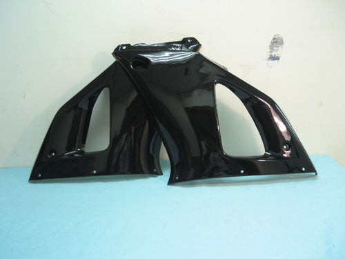 Amotopart 1998-1999 Yamaha YZF 1000 R1 Black&White Fairing Kit