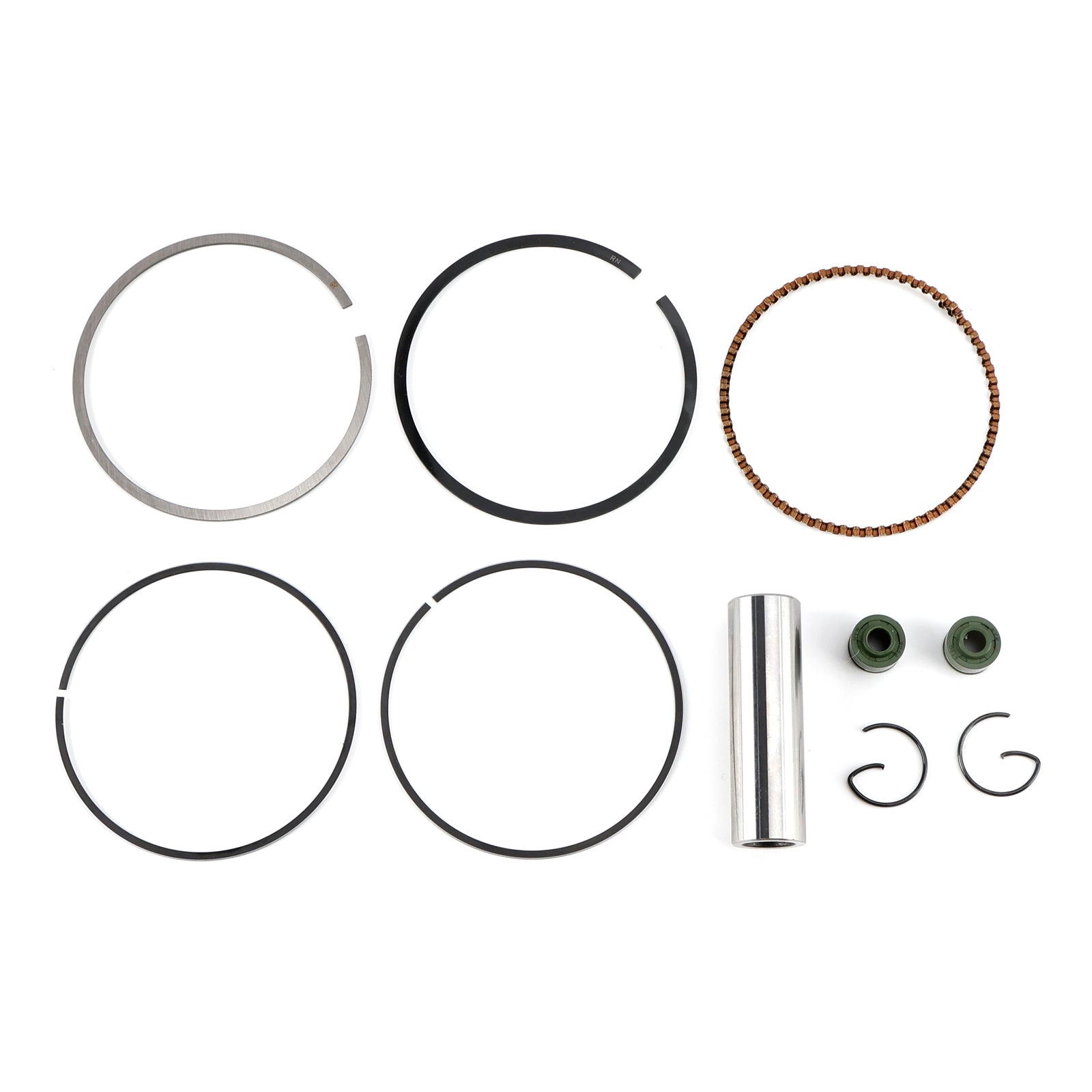 62mm Cylinder Piston Gasket Top End Rebuild Kit 185cc Yamaha YBR 125 X