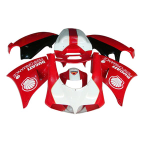 Amotopart Ducati 996 748 1996-2002 Kit de carenado Style2 rojo y negro