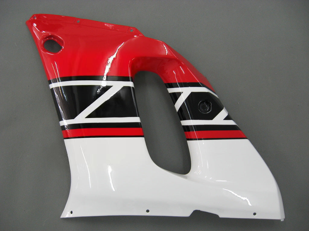 Amotopart 1998-2002 Yamaha YZF 600 R6 red/white Fairing Kit