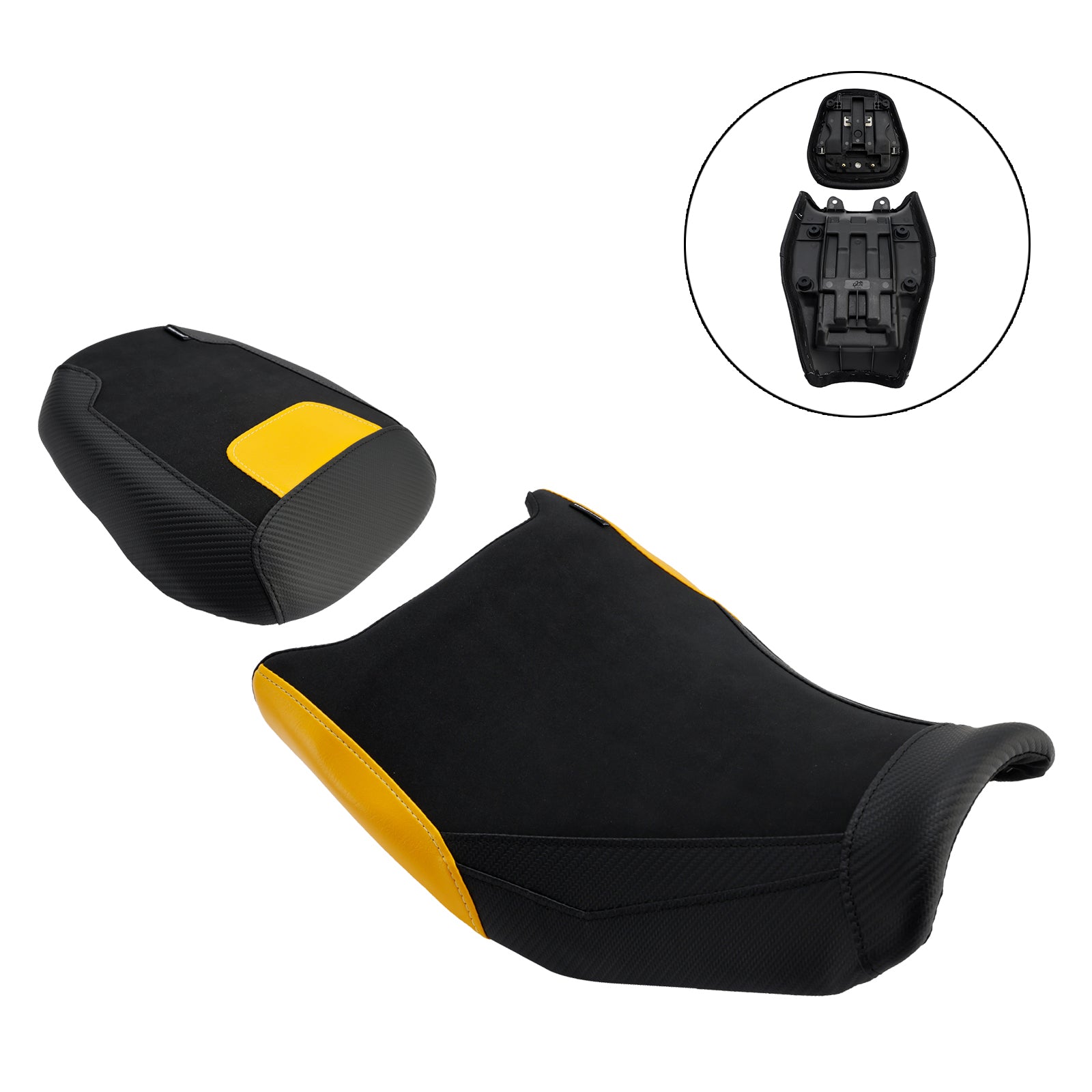 2024-2025 Suzuki V-Strom250Sx Fahrer&PAssenger Sitz Unteres Kissen Gelb