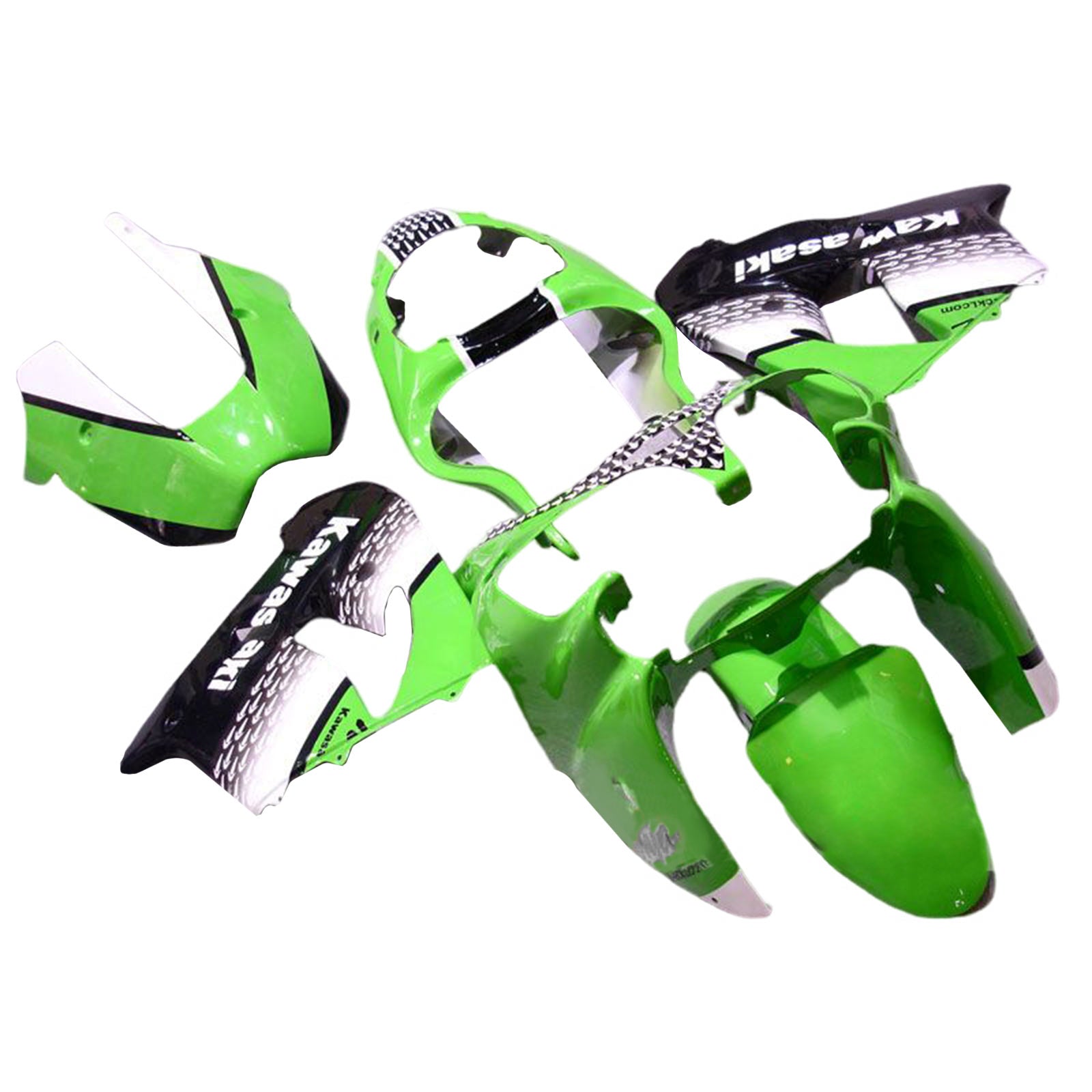 Amotopart 2000-2001 Kawasaki ZX9R Light Green Fairing Kit