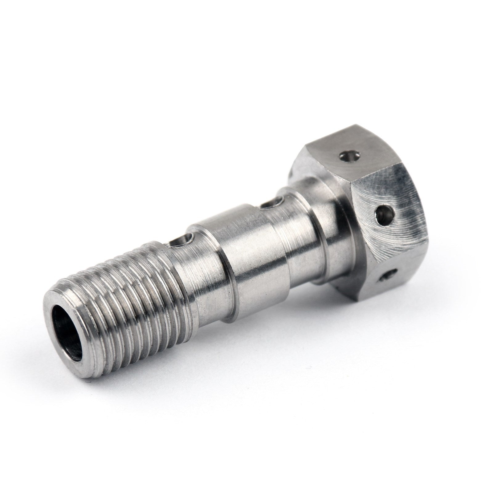 1x Double Banjo Bolt Screw Ti-GR5 M10 x 1.0 Brake Master Cylinder 30mm Long