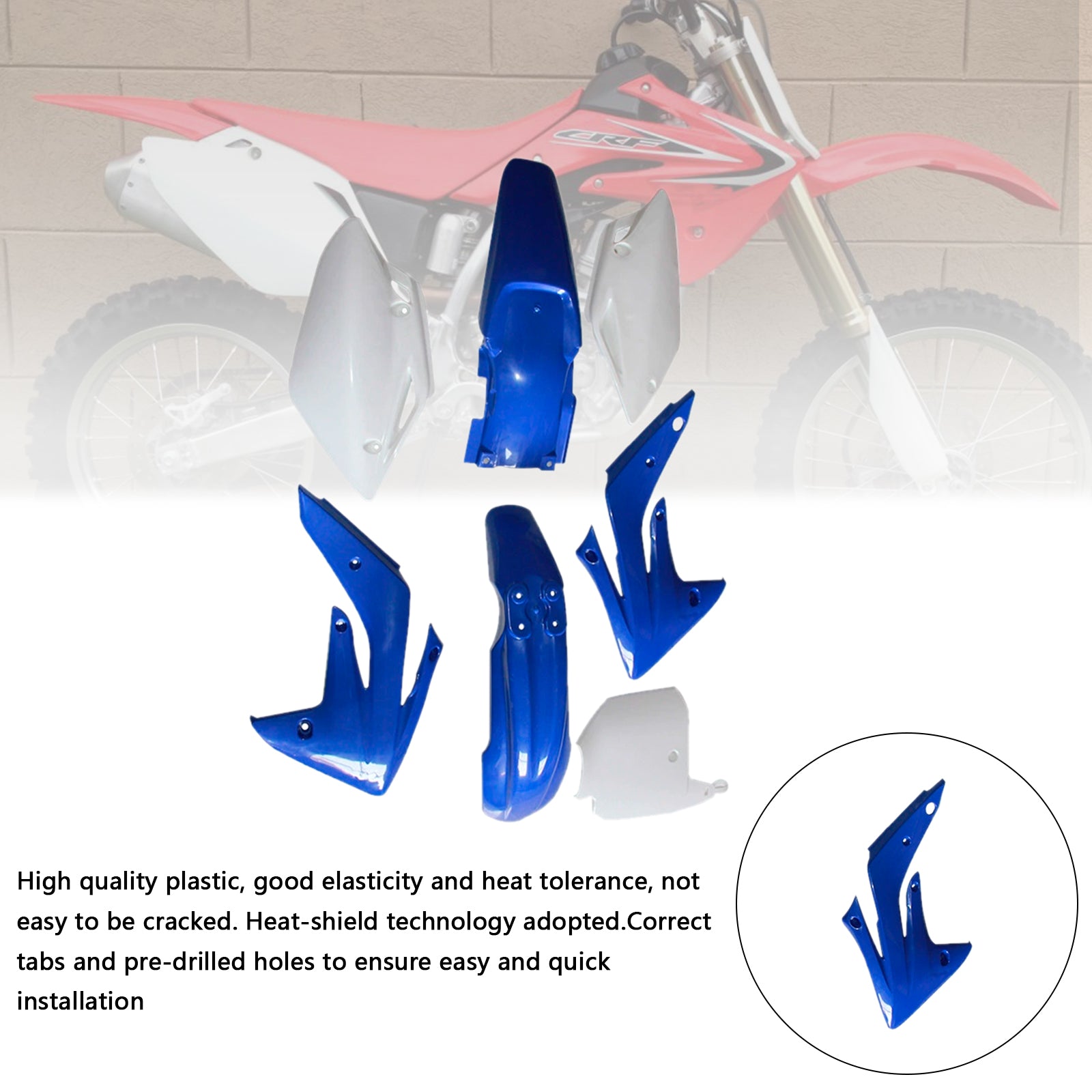 Amotopart 2007-2014 Honda CRF150R CRF150RB Fairing Kit