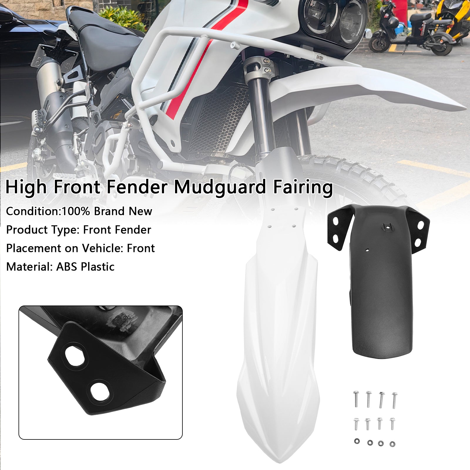 2019-2024 Yamaha Tenere 700 High Front Fender Mudguard Fairing