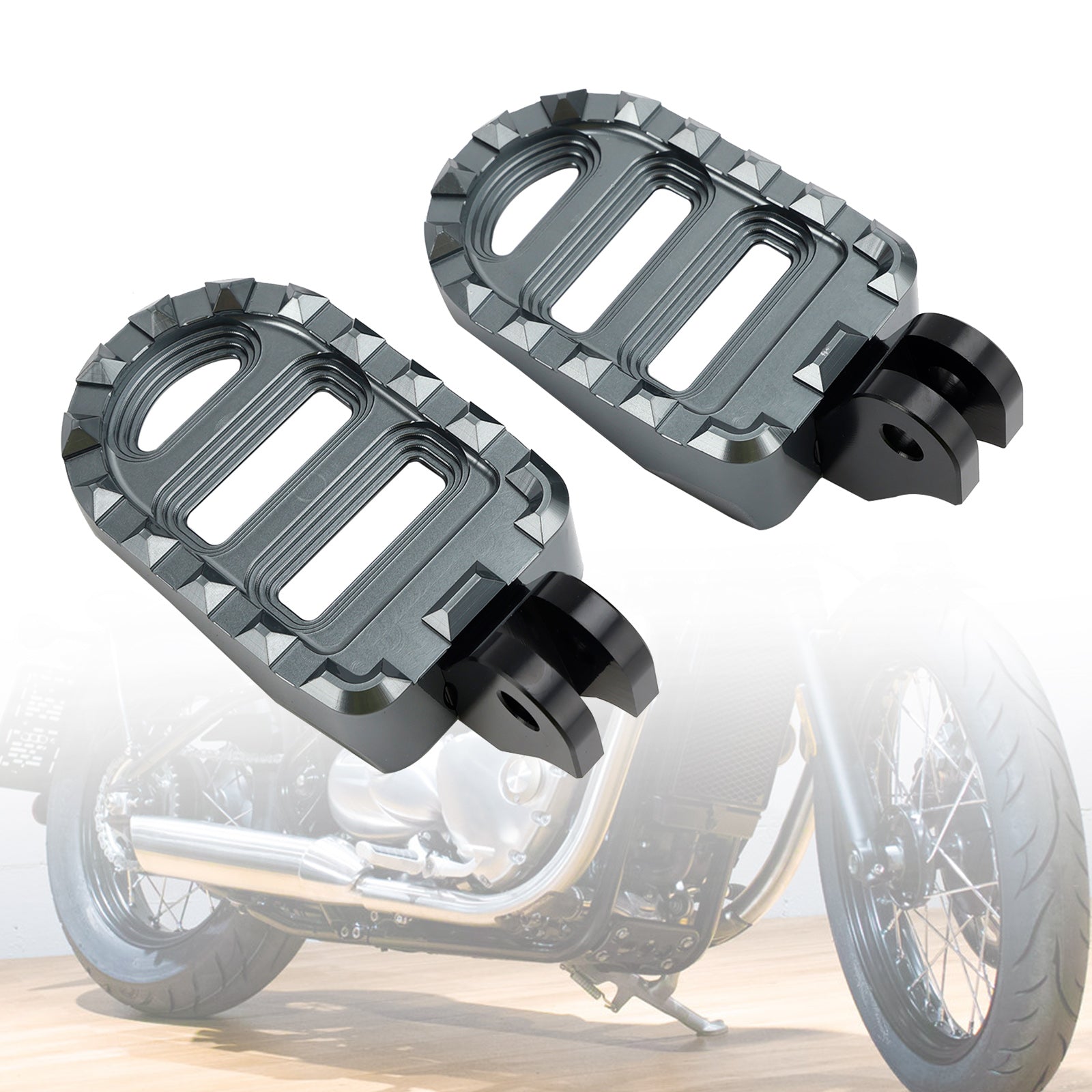 2016-2022 Bonneville T100 T120 Front Footrests Foot Peg