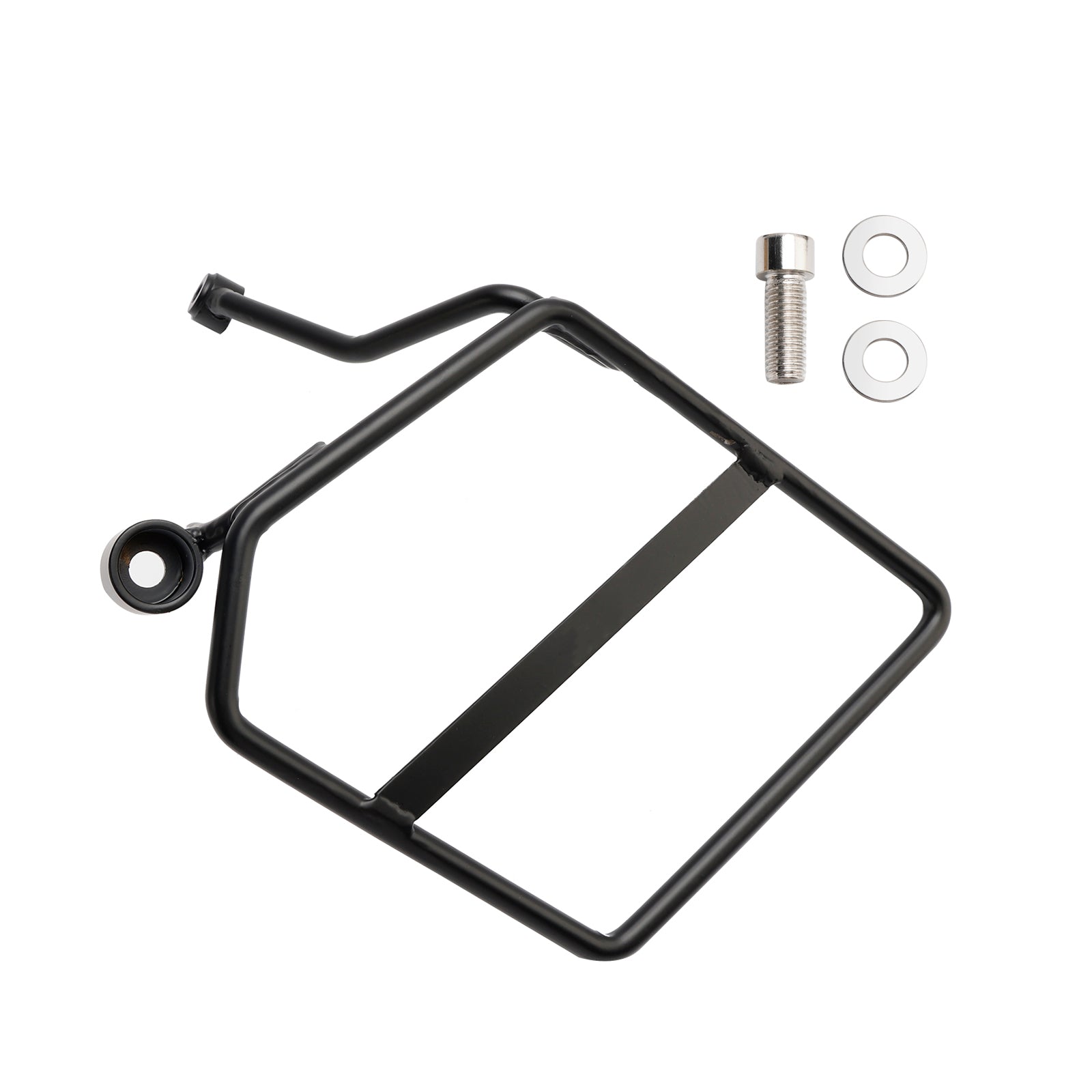 18-24 Honda Monkey 125 Luggage Rack Side Saddle Bag Mount Bracket Left Black