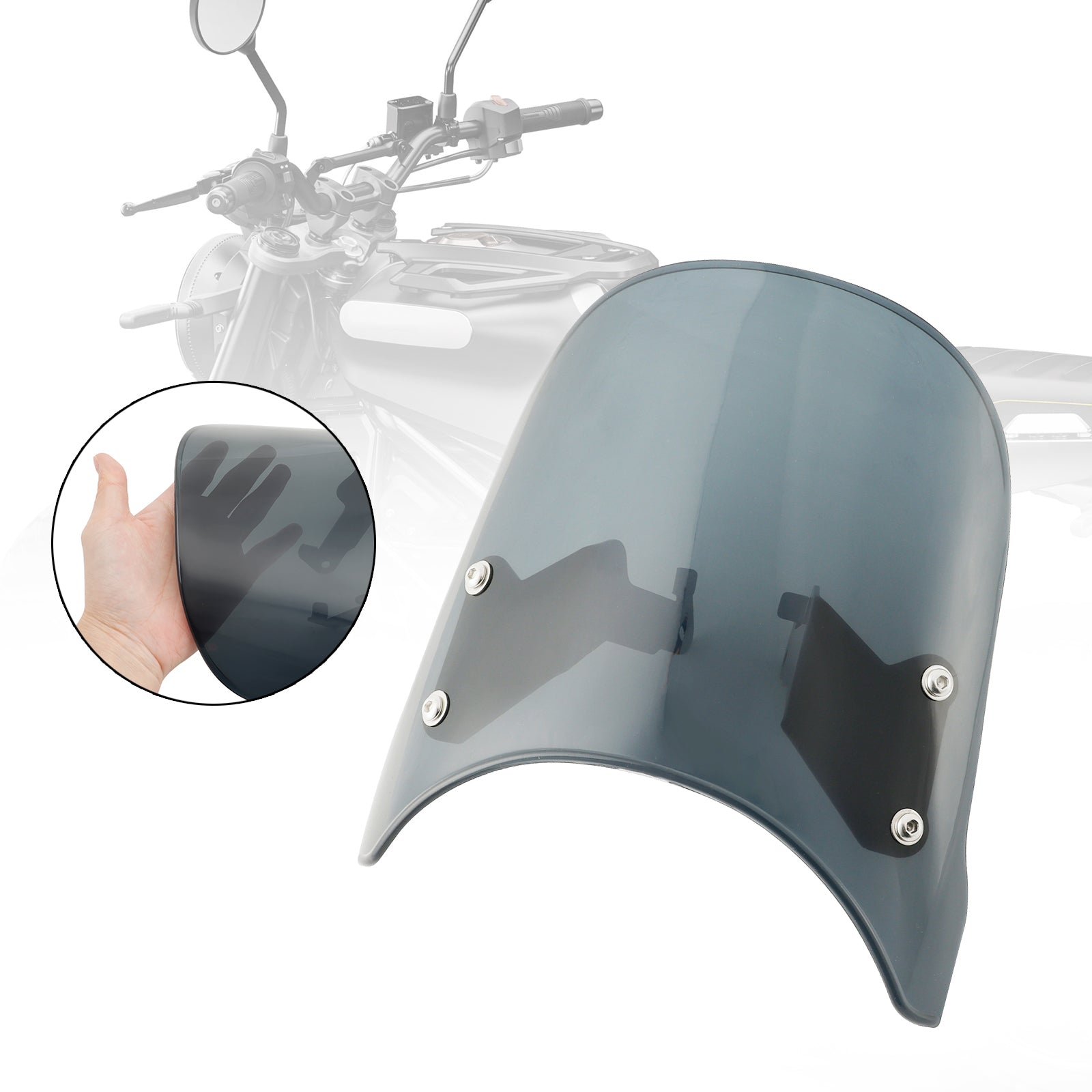 19-23 Husqvarna Vitpilen 401 Svartpilen 401 Windshield WindScreen