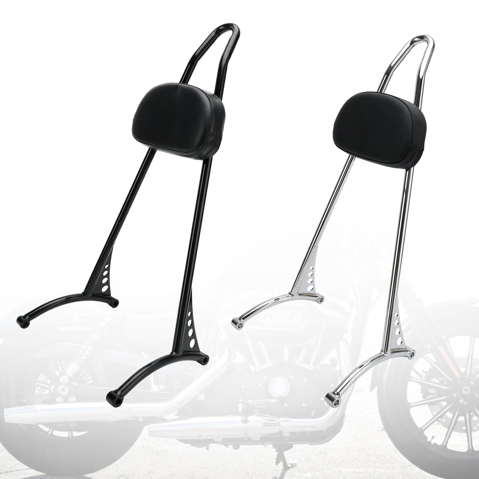 Sportster Iron 883 1200 XL 48 72 Passenger Sissy Bar Backrest