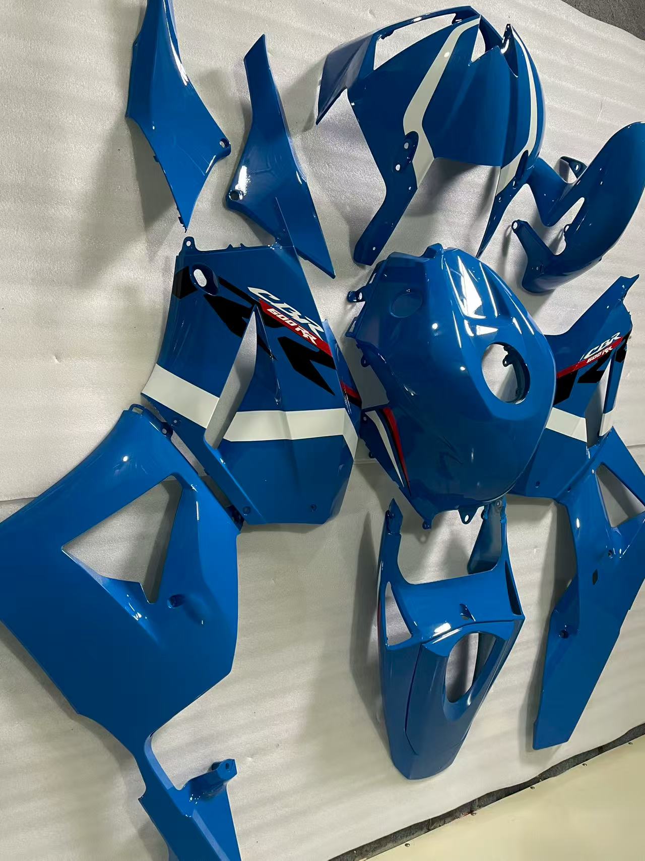 Amotopart 13-25 US ver. & 13-23 European ver. F5 CBR600RR Honda Blue Fairing Kit