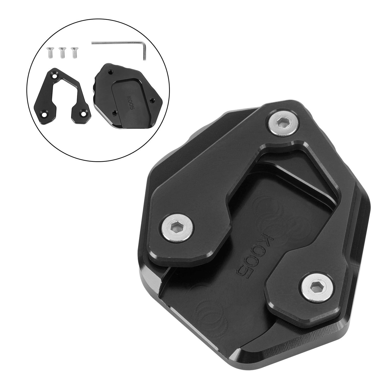 2021-2022 Yamaha MT-09 MT 09 Kickstand Enlarge Plate Pad