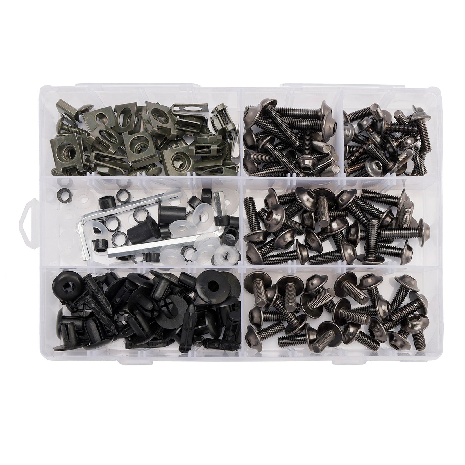 Amotopart 2000-2002 kit carenatura grigio Suzuki GSXR1000