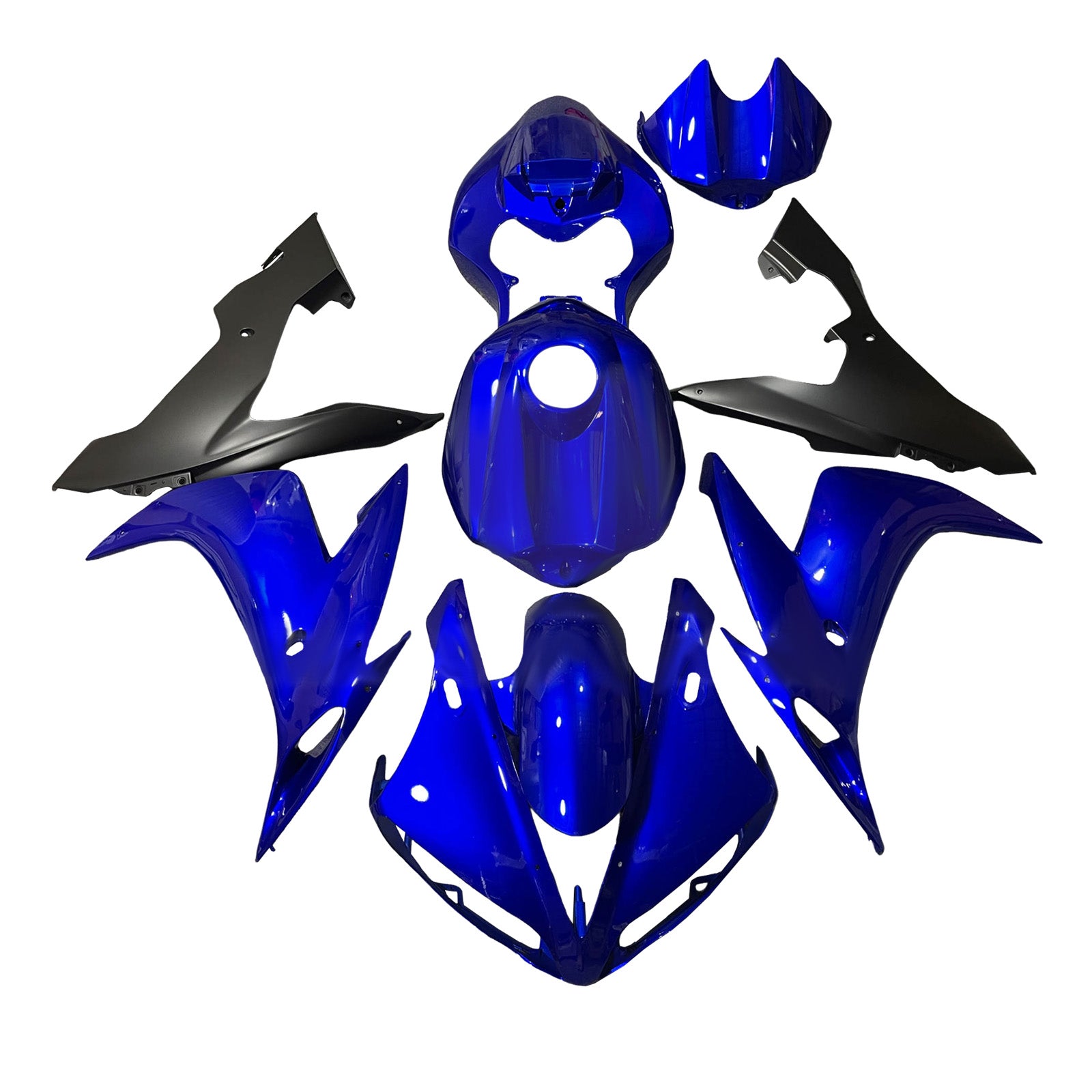 Amotopart 2004-2006 Yamaha YZF-R1 Blue Fairing Kit