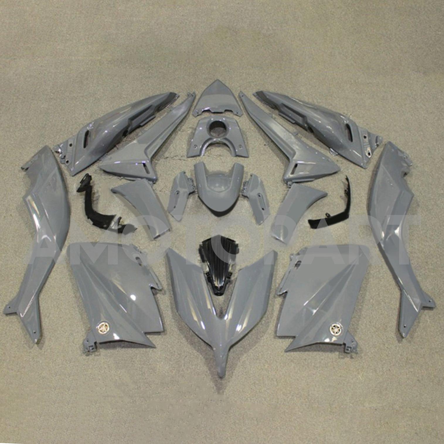 Amotopart 2015-2016 YAMAHA T-Max Tmax530 FAIRING Grey Kit