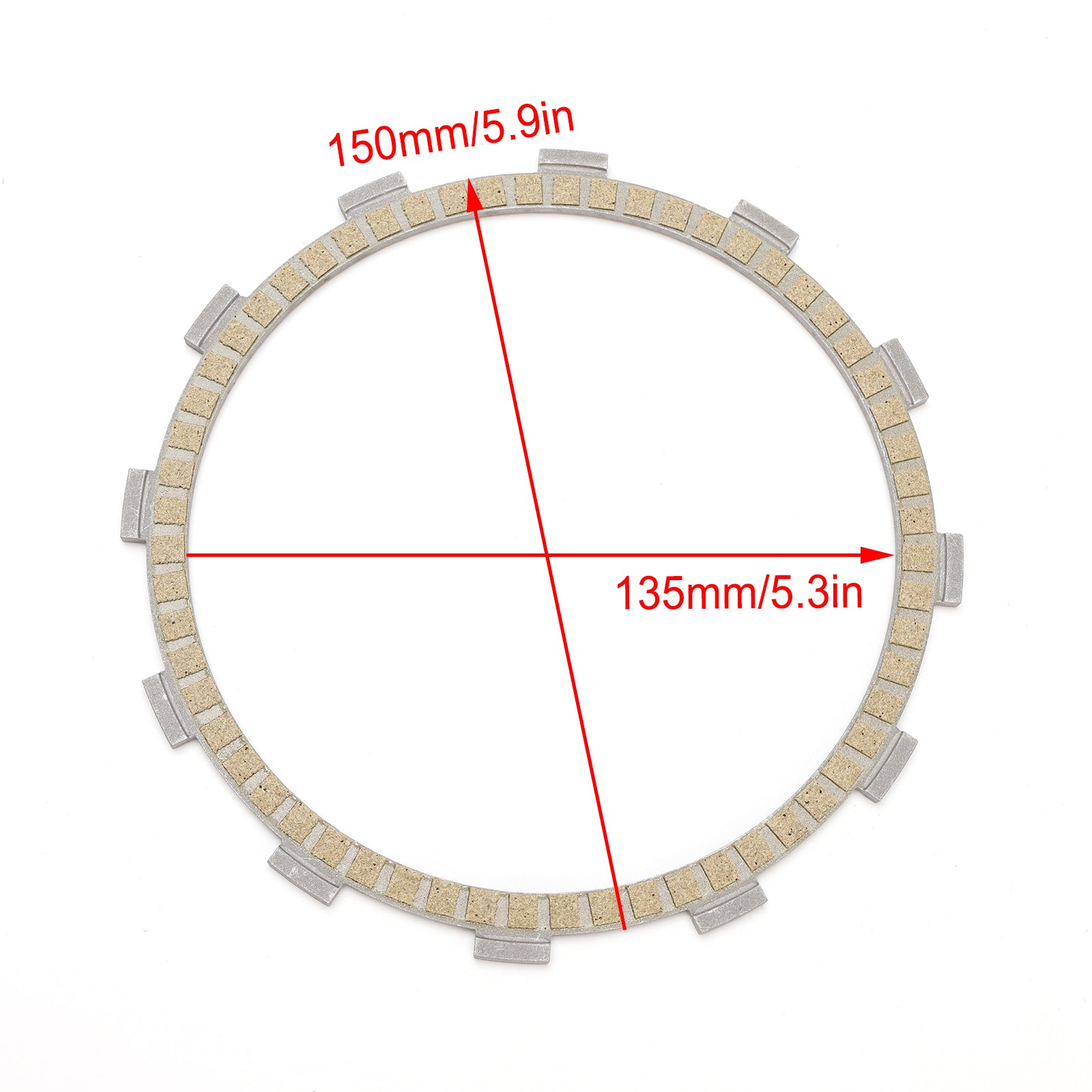 2006 Honda RVT1000R RVT RC51 Clutch Friction Plate Kit 22201-MAT-E00