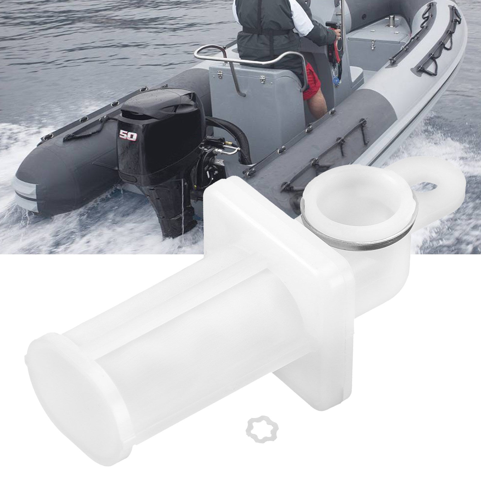 Suzuki DF40A DF60AV DF90A Strainer fuel pump filter 15642-88L00