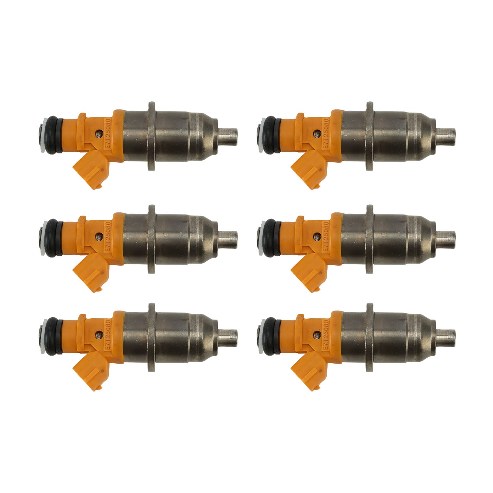 Yamaha Outboard 250 300 HP 6PC E7T25080 Fuel Injectors 60V-13761-00-00
