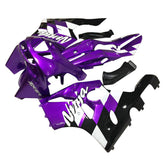 Amotopart 1994-1997 Kawasaki ZX-6R Black Purple Fairing Kit