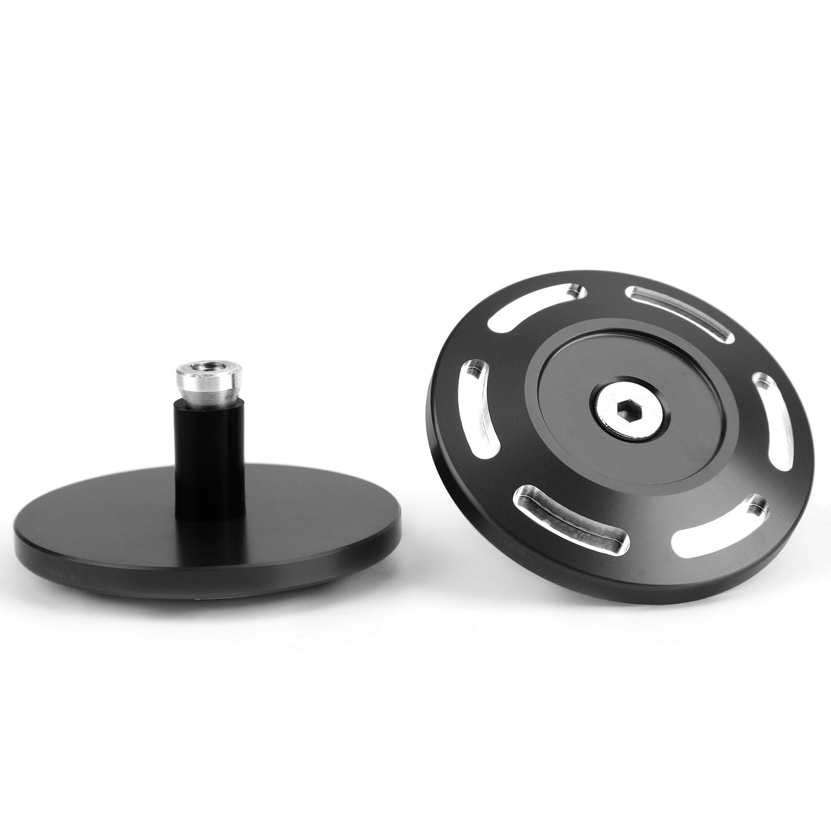 Pár 2015-2020 BMW S1000XR Black CNC Billet Hliníkový otvor Záslepky rámu