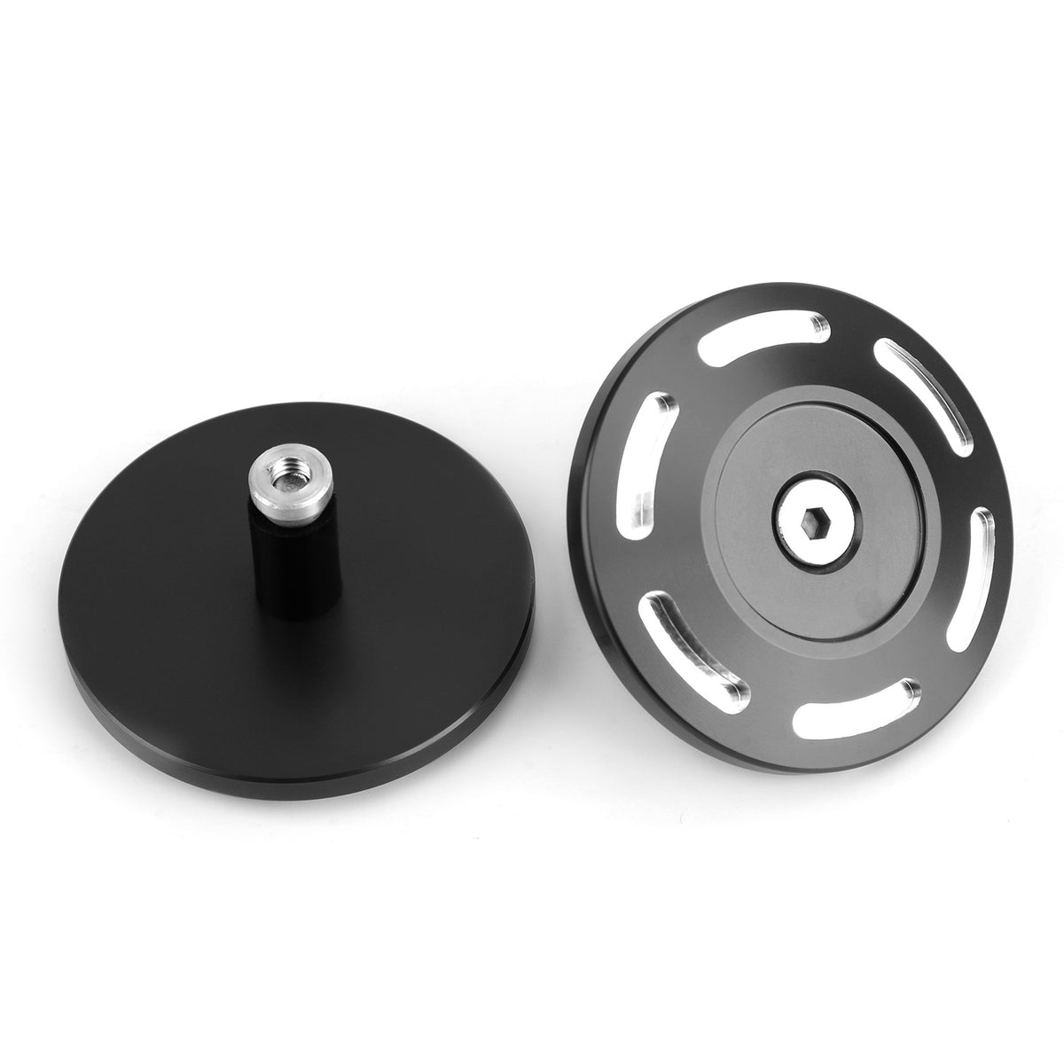 Pár 2015-2020 BMW S1000XR Black CNC Billet Hliníkový otvor Záslepky rámu