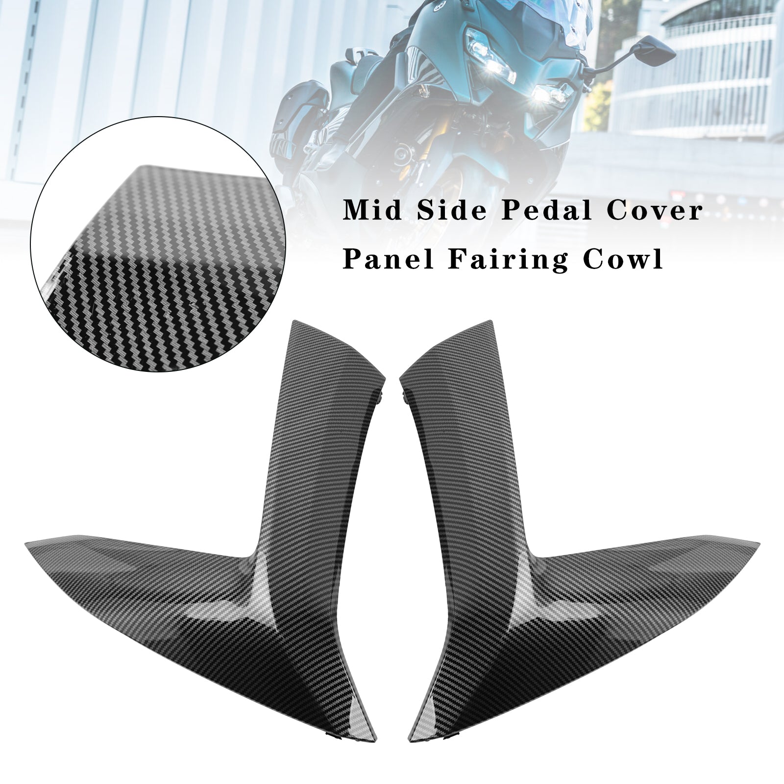 22-24 Yamaha T-MAX 560 Mid Side Pedal Cover Panel Fairing Cowl