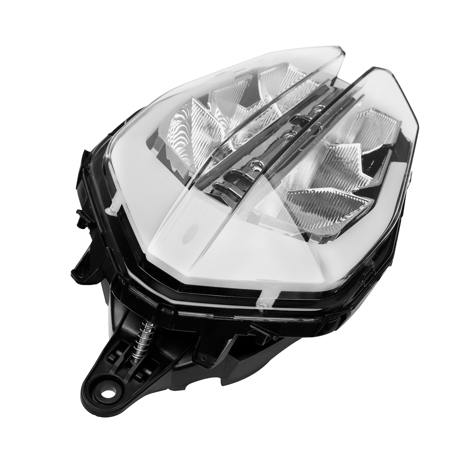 Front Headlight Grille Headlamp Led Protector Plastic Clear For 390 2018-2019