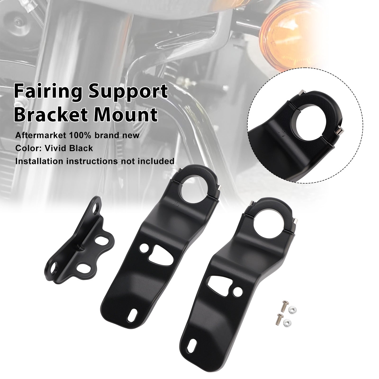 2022-2025 Low Rider ST FXLRST Fairing Support Bracket Mount Kit