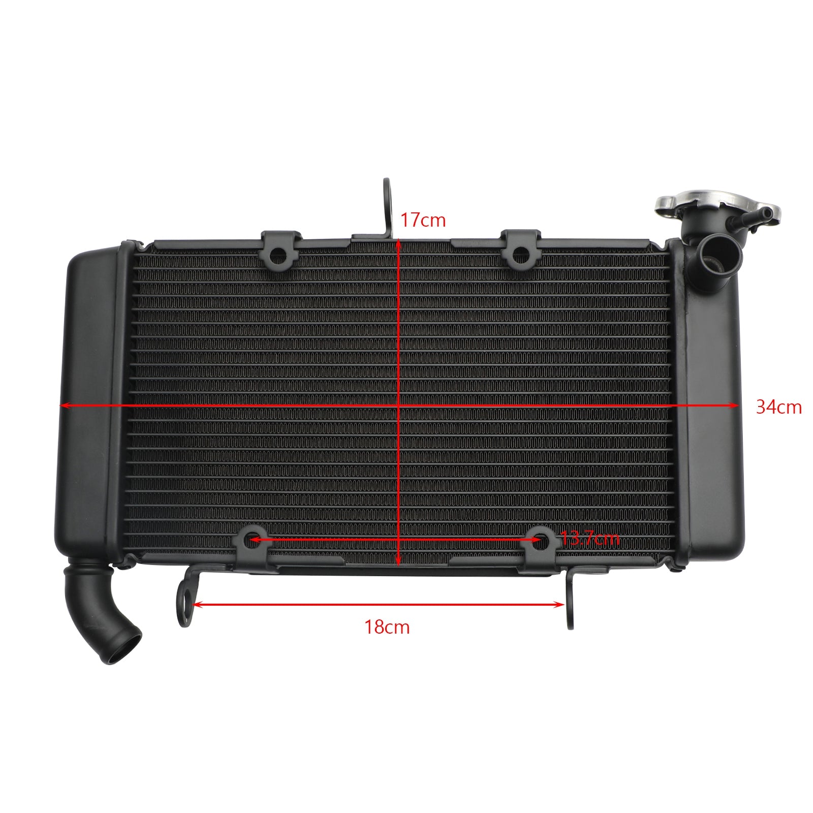 Aluminum Radiator Cooling Cooler For Honda CBR500R CBR 500 R 2019-2022