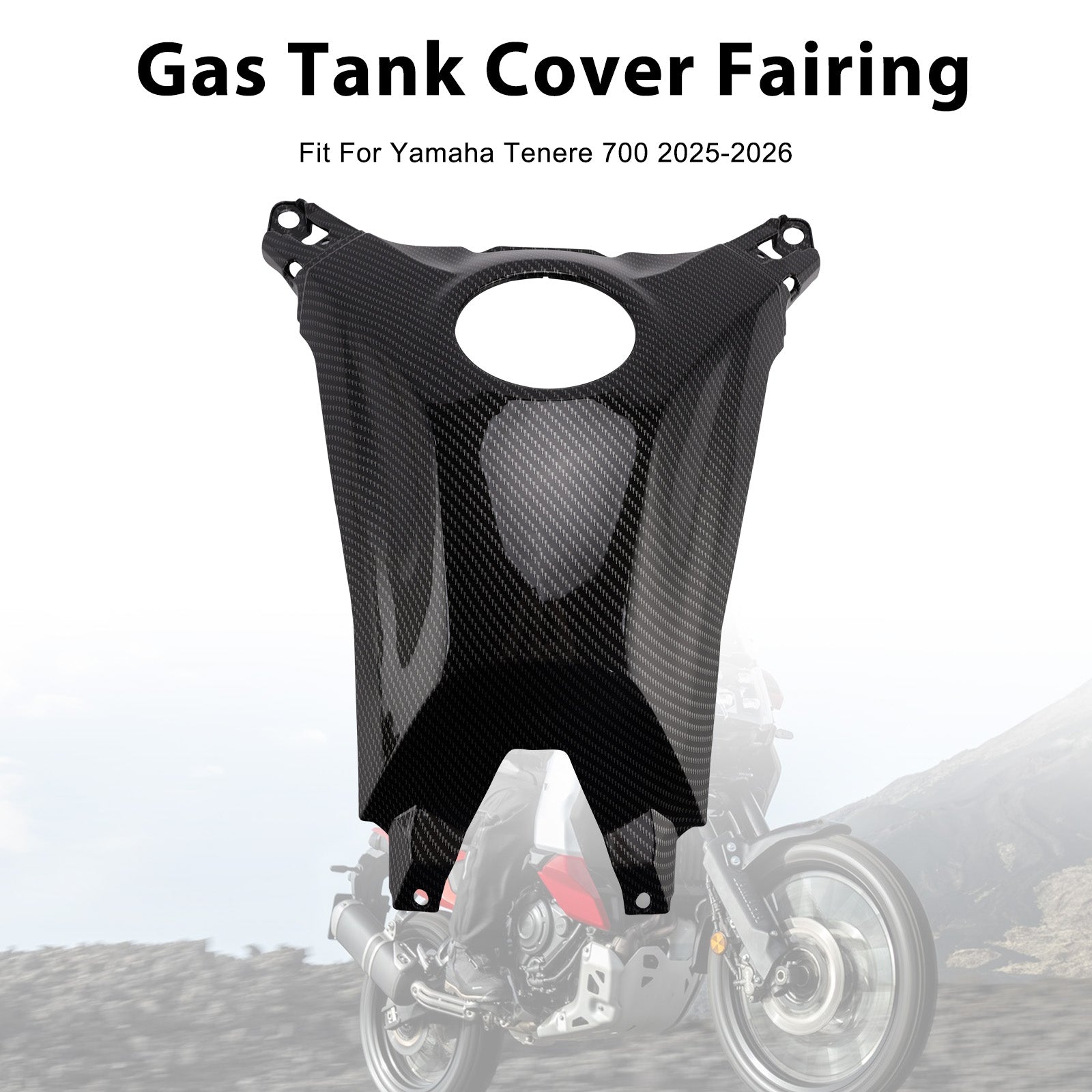 2025-2026 Yamaha Tenere 700 Gas Tank Cover Fairing Protector