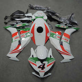 Kit carena Amotopart 2012-2016 CBR1000RR Honda rosso e verde