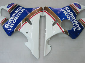 Amotopart 2001–2003 Honda CBR600 F4i Verkleidungsset mit blauen und weißen Streifen