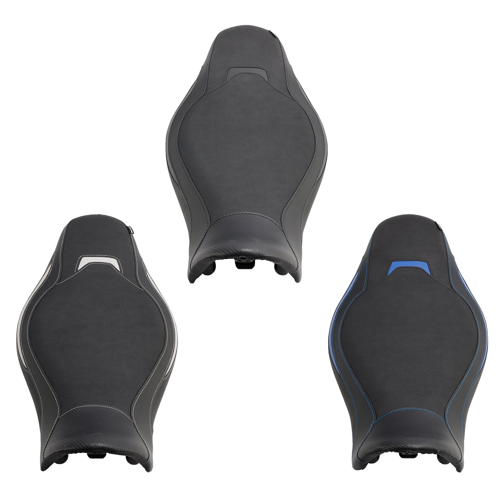 21-23 Yamaha Mt-09 Mt-09Sp Rider Passenger Seat Front Rear Cushion Gray