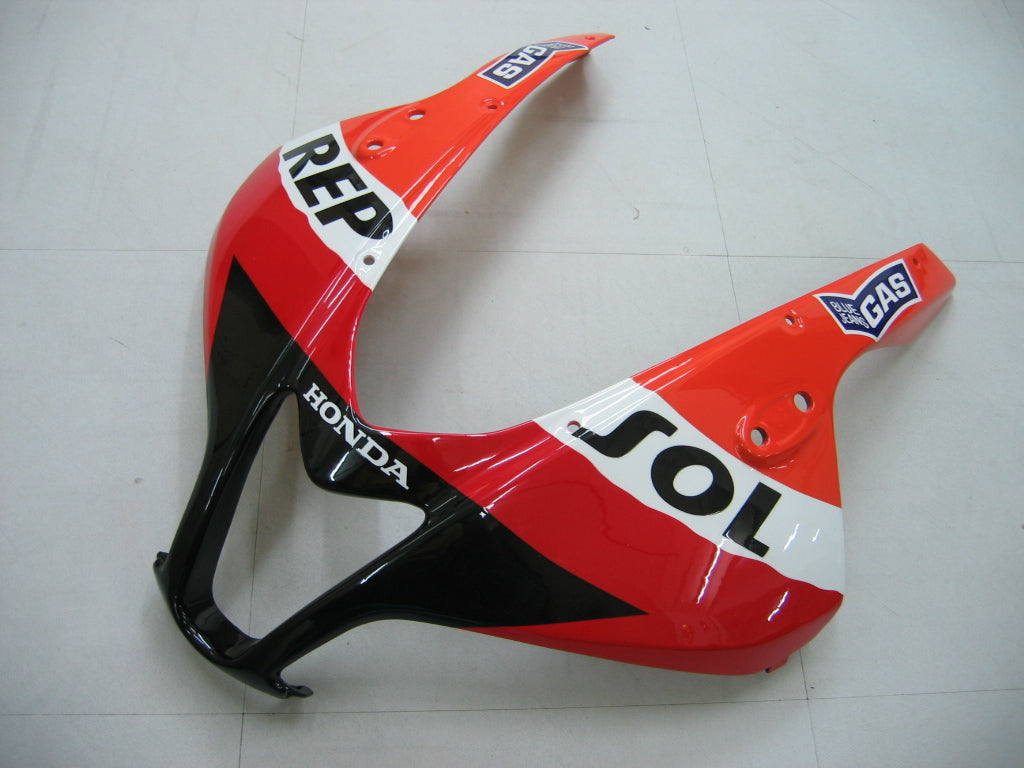 Amotopart 2007–2008 Honda CBR600RR Red&amp;Orange Repjol Verkleidungsset