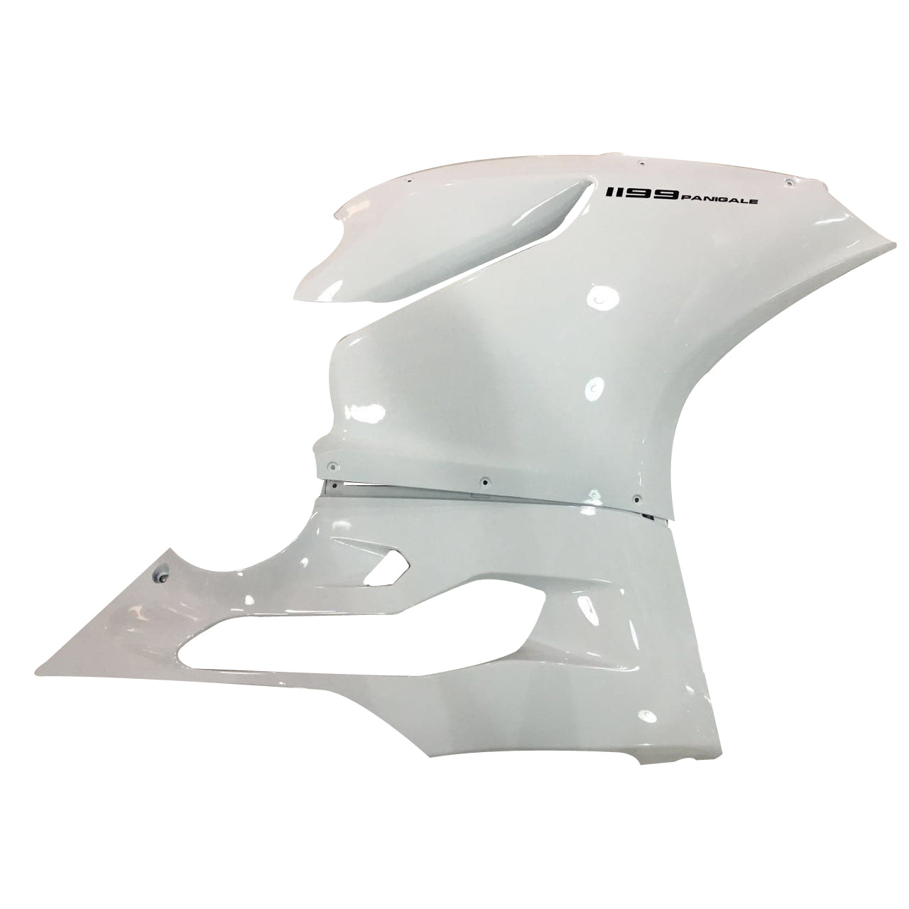 Amotopart 2012–2015 1199/899 Ducati White Faring Kit