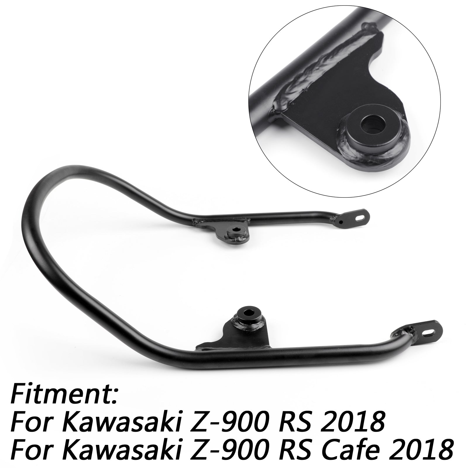 18-22 Kawasaki Z900RS / Cafe, schwarzer Haltegriff hinten