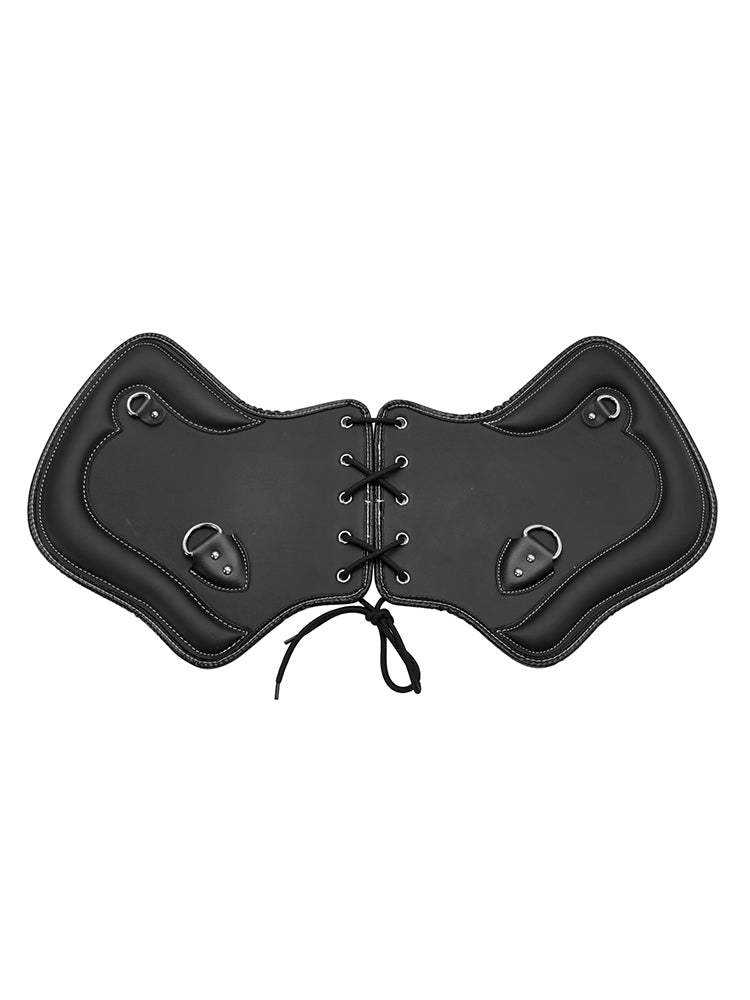 2Pcs Universal Heat Saddle Shield Deflector Blackb For Flhxs Glide Rider Fxdwg Brown